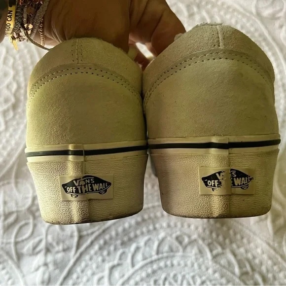 Vans Blue and Pink Women's Sneakers - Picture 7 of 10